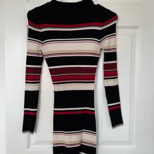 Fashion Nova sweater dress. Black and red in small size. Worn once!